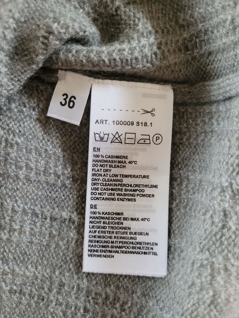 Repeat Pullover & Sweatshirts: Leichter REPEAT Cashmere / Kaschmir Pullover, Gr. 36 – Gebraucht aus Zürich von Engiadinabassa 9