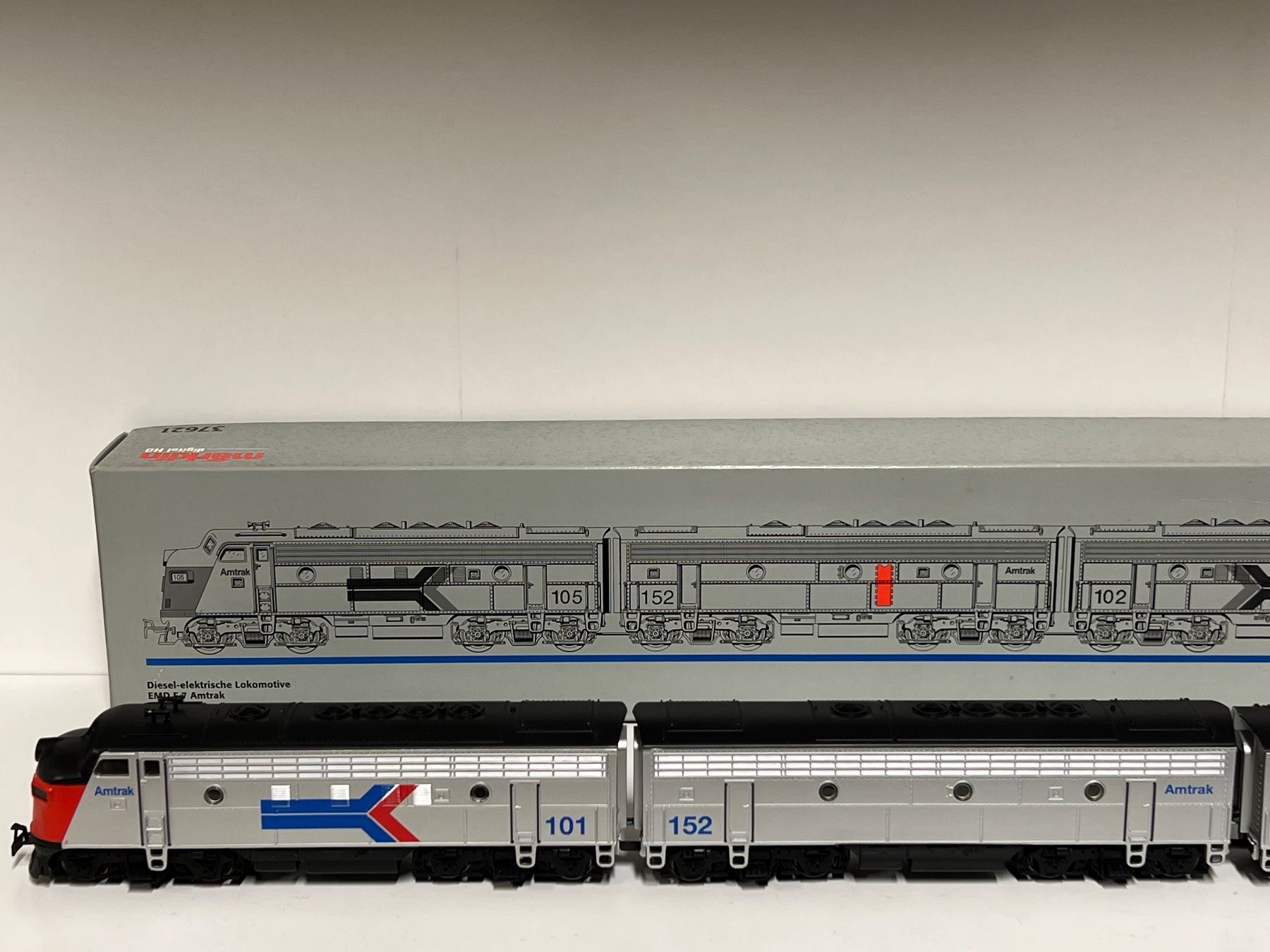 Märklin Modelleisenbahnen: Märklin 37621 EMD F 7 Amtrak Digital – Neu (gemäss Beschreibung) aus Neuenhof von ludovicco 4