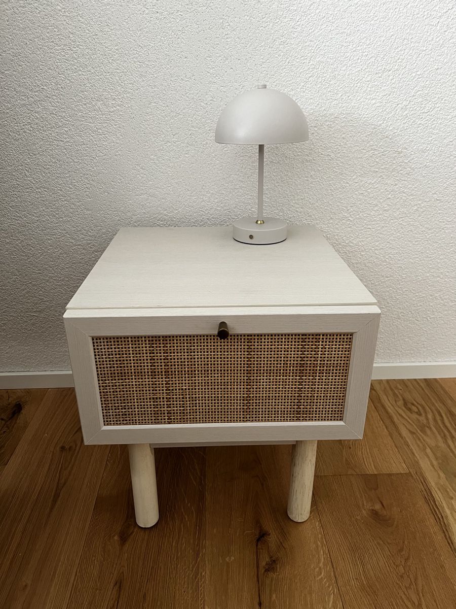 Beliani Nachttische: 2 Nachttische Rattanlook – Gebraucht aus Wölflinswil von iam_g9gb 1