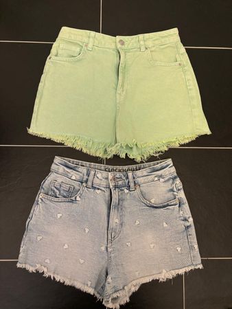 2 Jeans-Shorts Grösse 36