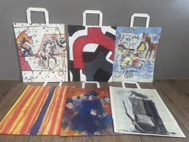 MIGROS Künstler Tragtaschen