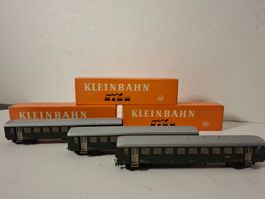 Kleinbahn H0 3x 396 ÖBB Reisezugwagen B4, OVP