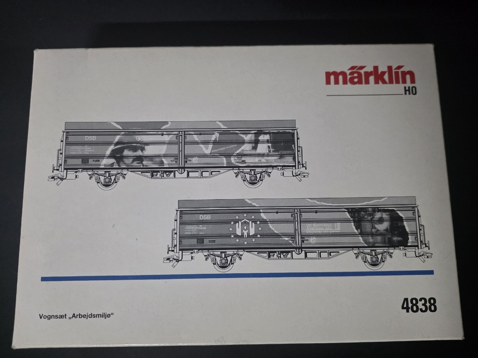 Märklin Modellini di ferrovie: Märklin H0 4838"Arbejdsmiljo" – Usato da Hochfelden venduto da mar_rv8q