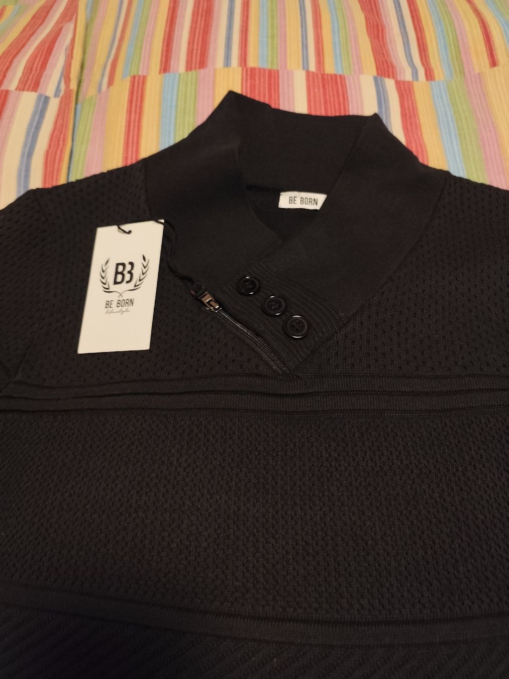 Maglioni & Felpe: Schwarzes Herrenpullover, neu mit Etikett – Nuovo e nell'imballaggio originale da Luzern venduto da Nfan 3