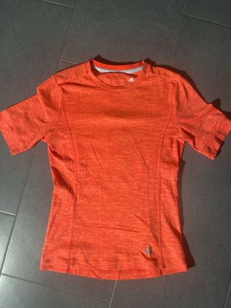 Adidas Sportshirt Kinder, Orange, Gr. XS/30-32