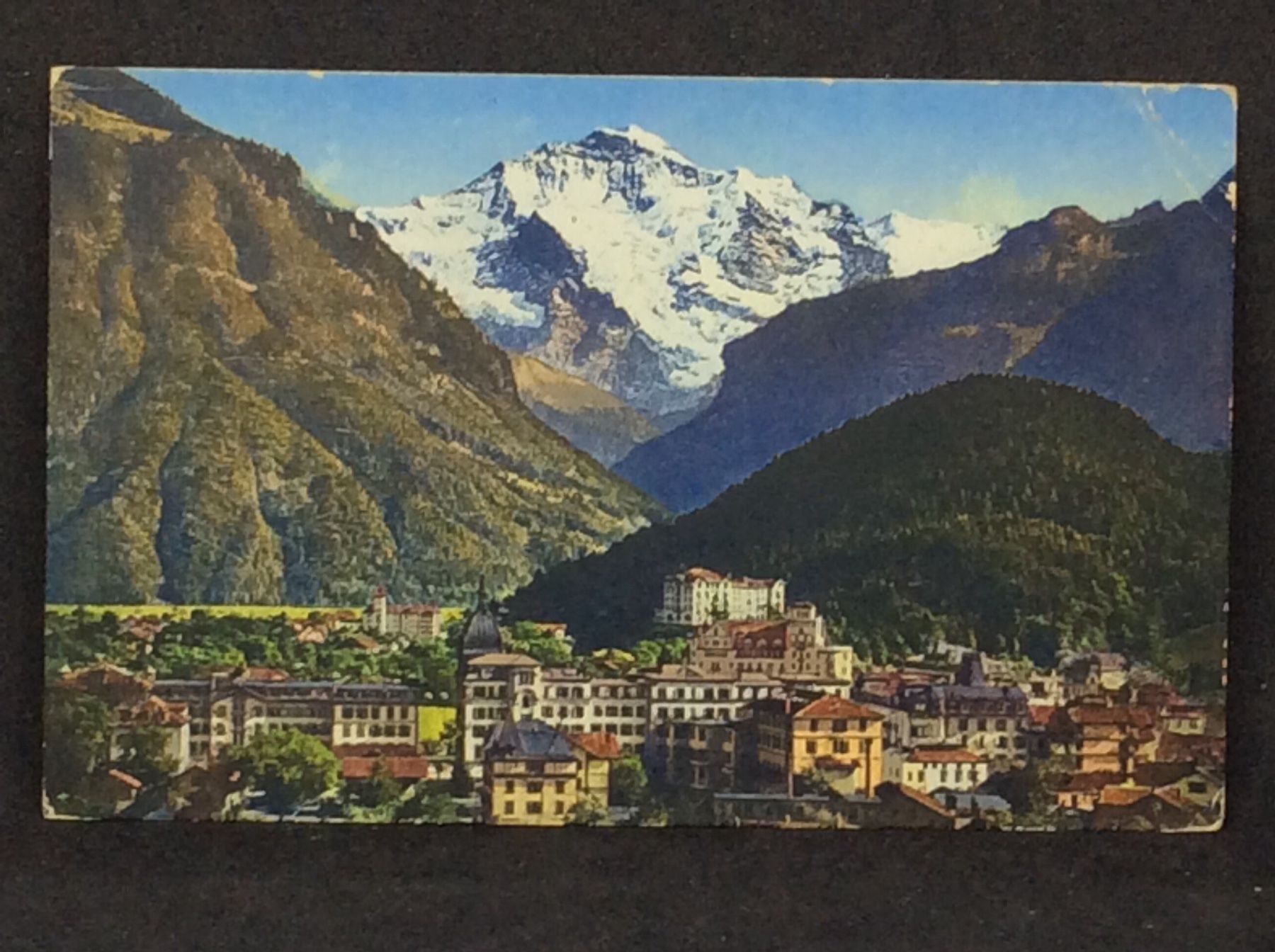 Cartoline postali: Interlaken, Jungfrau – Usato da Widnau venduto da Brusi9