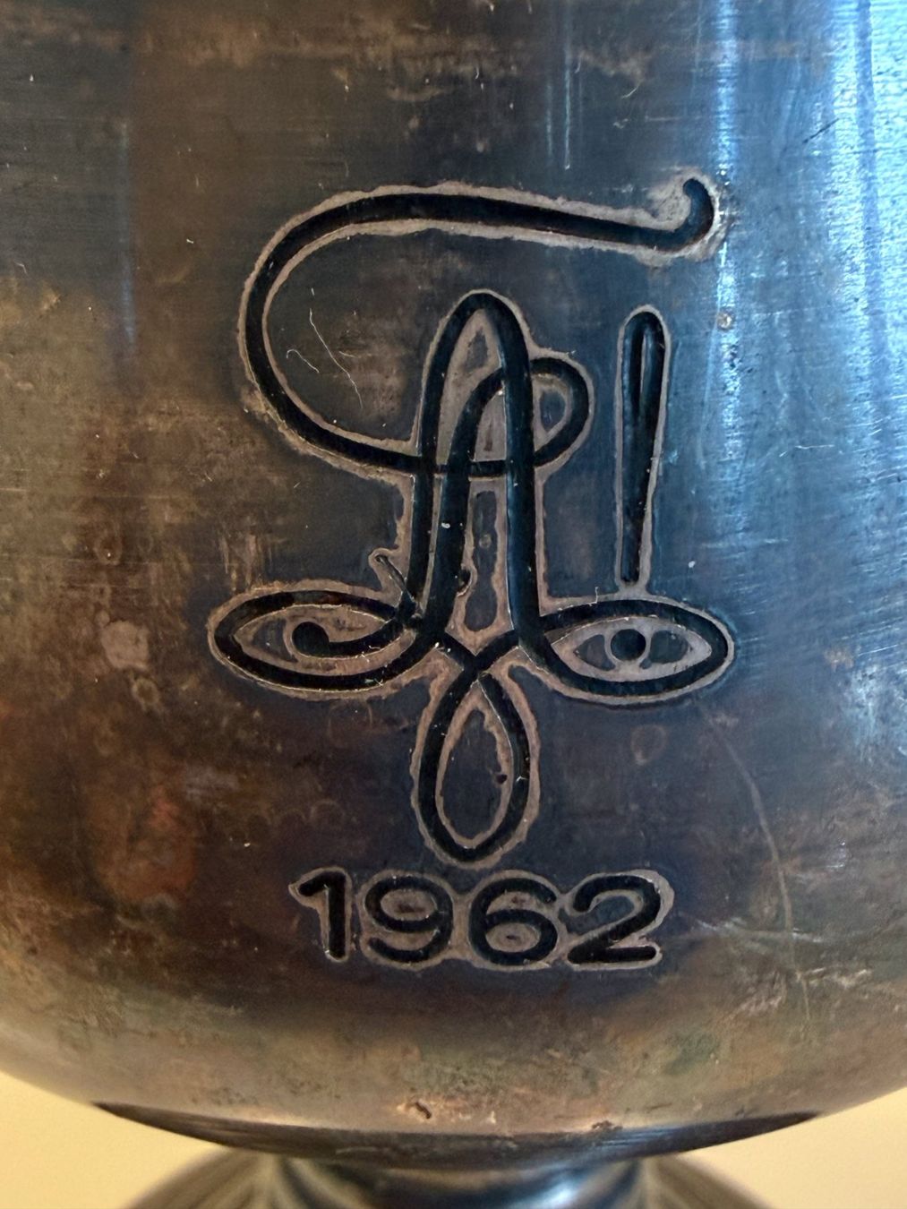 Autres collections & raretés: Versilberter Pokal graviert 1962 – D'occasion à Böckten par SELL-4U 1
