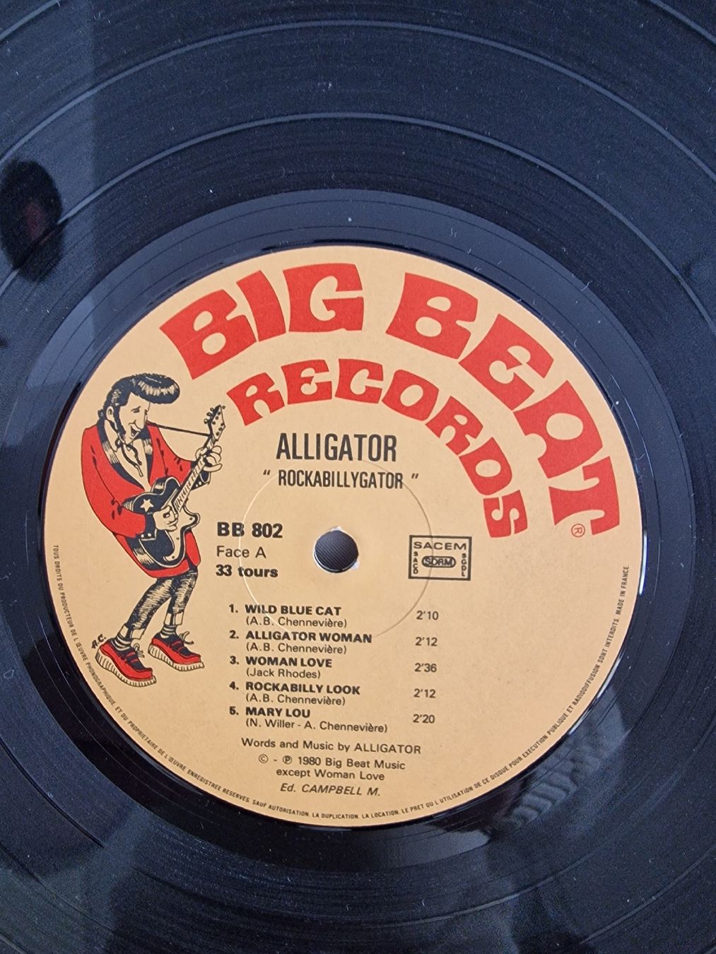 Dischi in vinile: Alligators - Rockabillygator – Usato da Pfaffnau venduto da gunport 3