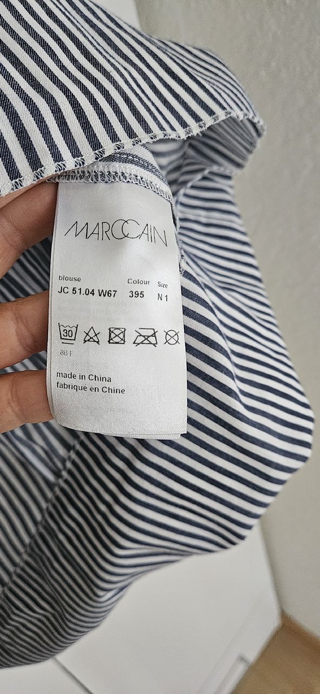 Marc Cain Camicette: Marccain Bluse, gestreift, Gr. S, Top Zustand – Usato da Hellbühl venduto da Veci02 4