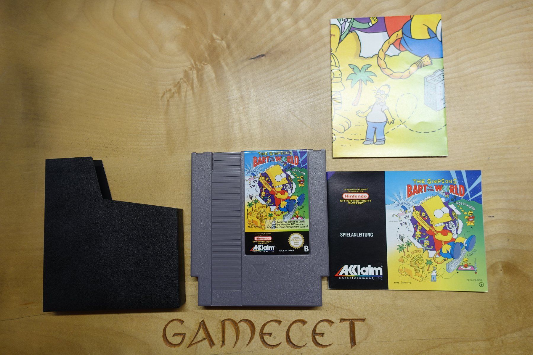 Nintendo Giochi: The Simpsons: Bart vs. the World NES Nintendo – Usato da Steinach venduto da Gamecet 8