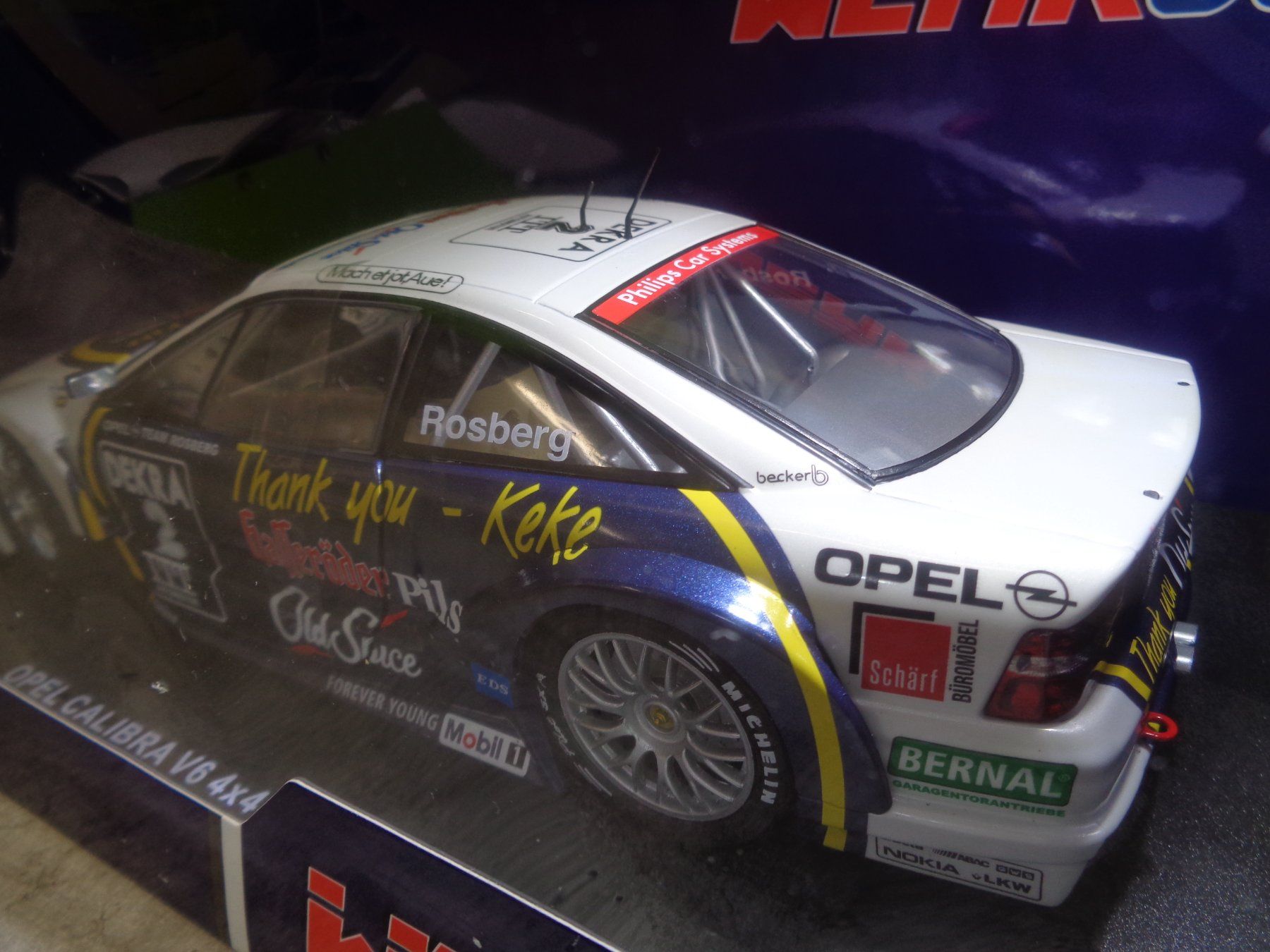 Opel Modellautos: WERK83 1:18 Opel Calibra V6 DTM – Neu und originalverpackt aus Reconvilier von rallycar 3
