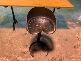 Origineller Barhocker im Industrie Design, Top Zustand!
