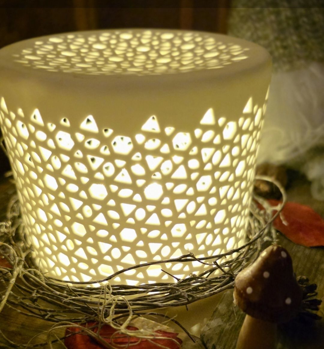 Lampade: Gemütliche Keramik Lampe, warmes Licht – Nuovo e nell'imballaggio originale da Kerns venduto da Joe990 1