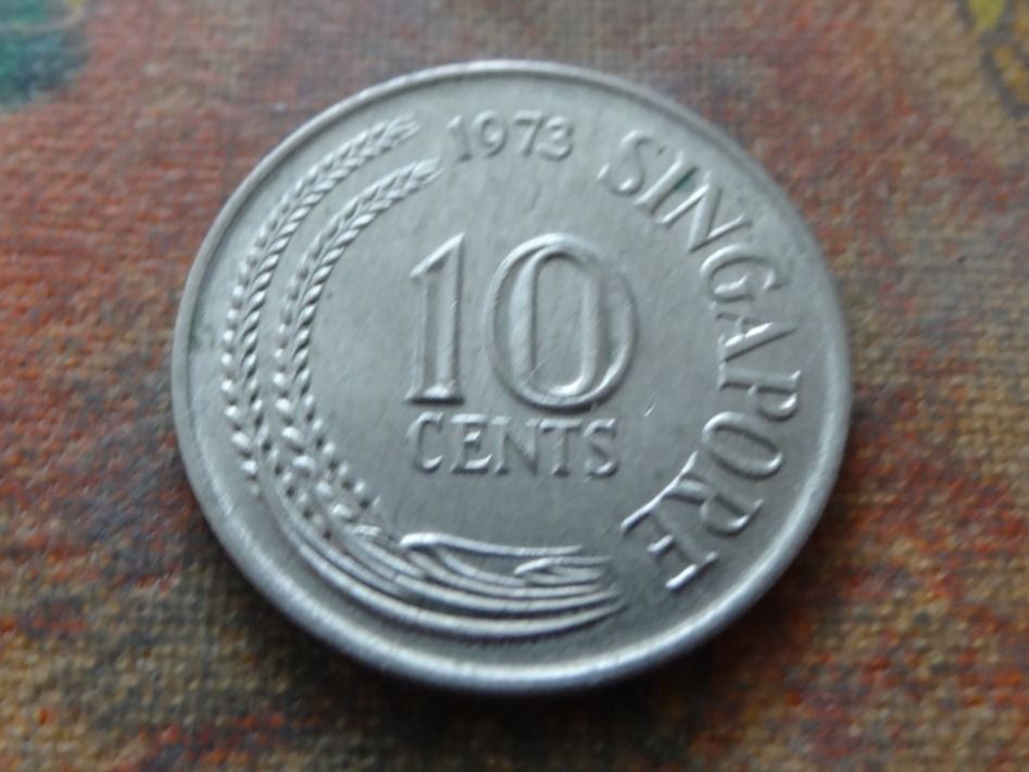 Tutti le monete: SINGAPOUR  10  Cents  1973 – Usato da Romanel-sur-Lausanne venduto da Swift13 1