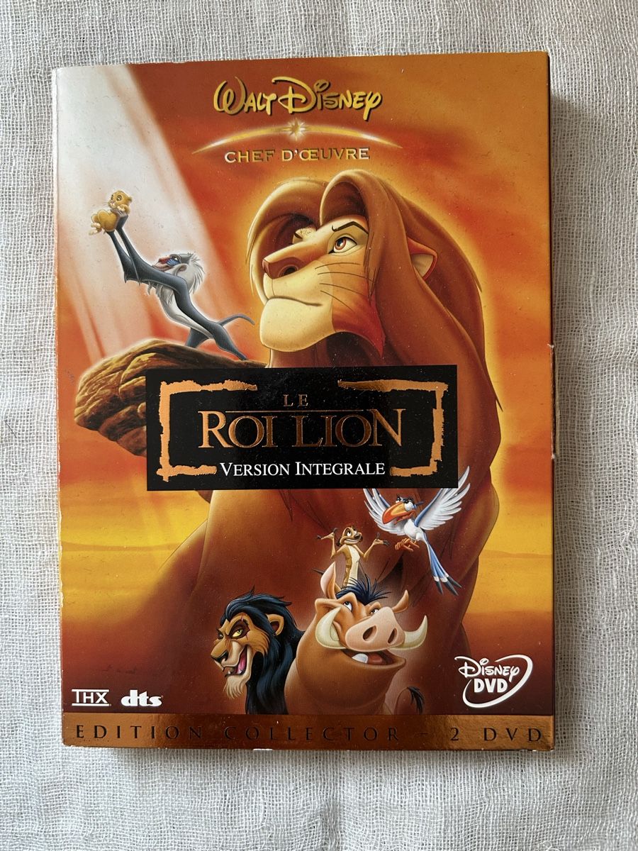 Tutti i DVDs: Le Roi Lion version Intégrale DVD Édition collector 2 DVD – Usato da Genève venduto da NipponiaNippon