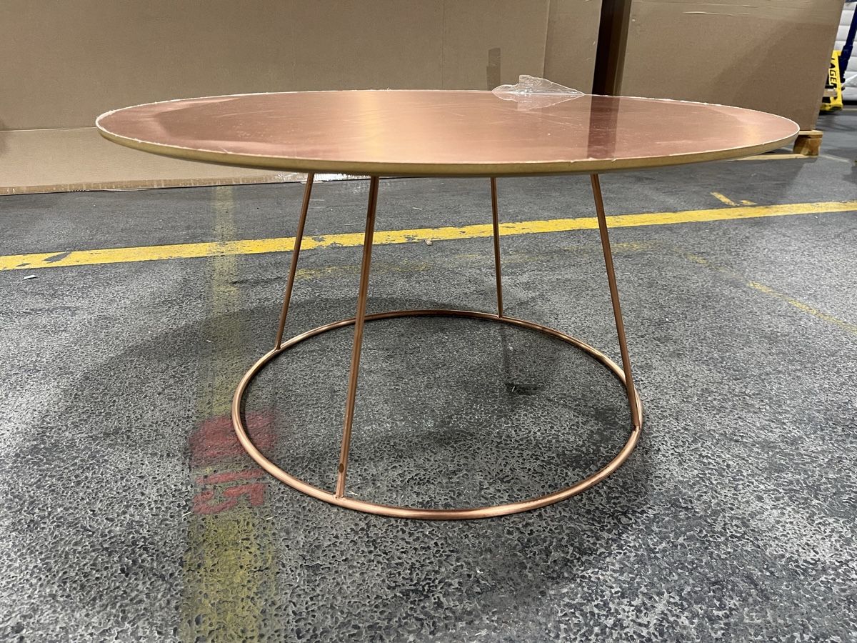 Tavoli: SWEDESE Design Couchtisch Kupfer – Nuovo e nell'imballaggio originale da Niederrohrdorf venduto da horst6789 1