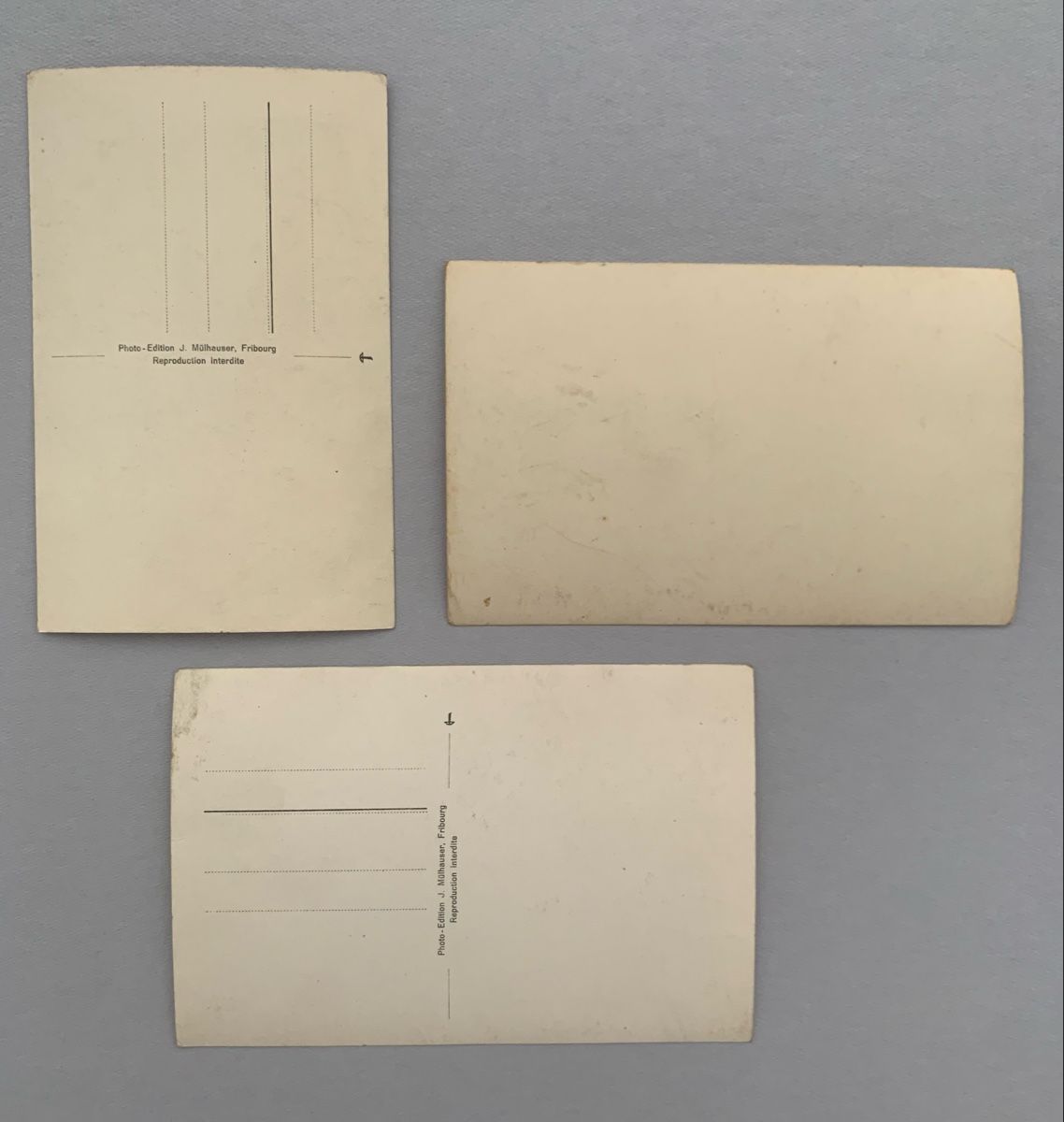 Cartoline postali: Ansichtskarten/Photo Schweiz - Jaun/Bellegarde FR – Usato da Düdingen venduto da polytropon_5 4
