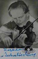 Barnabas von Geczy (1897-1971) Violinist - Autogramm