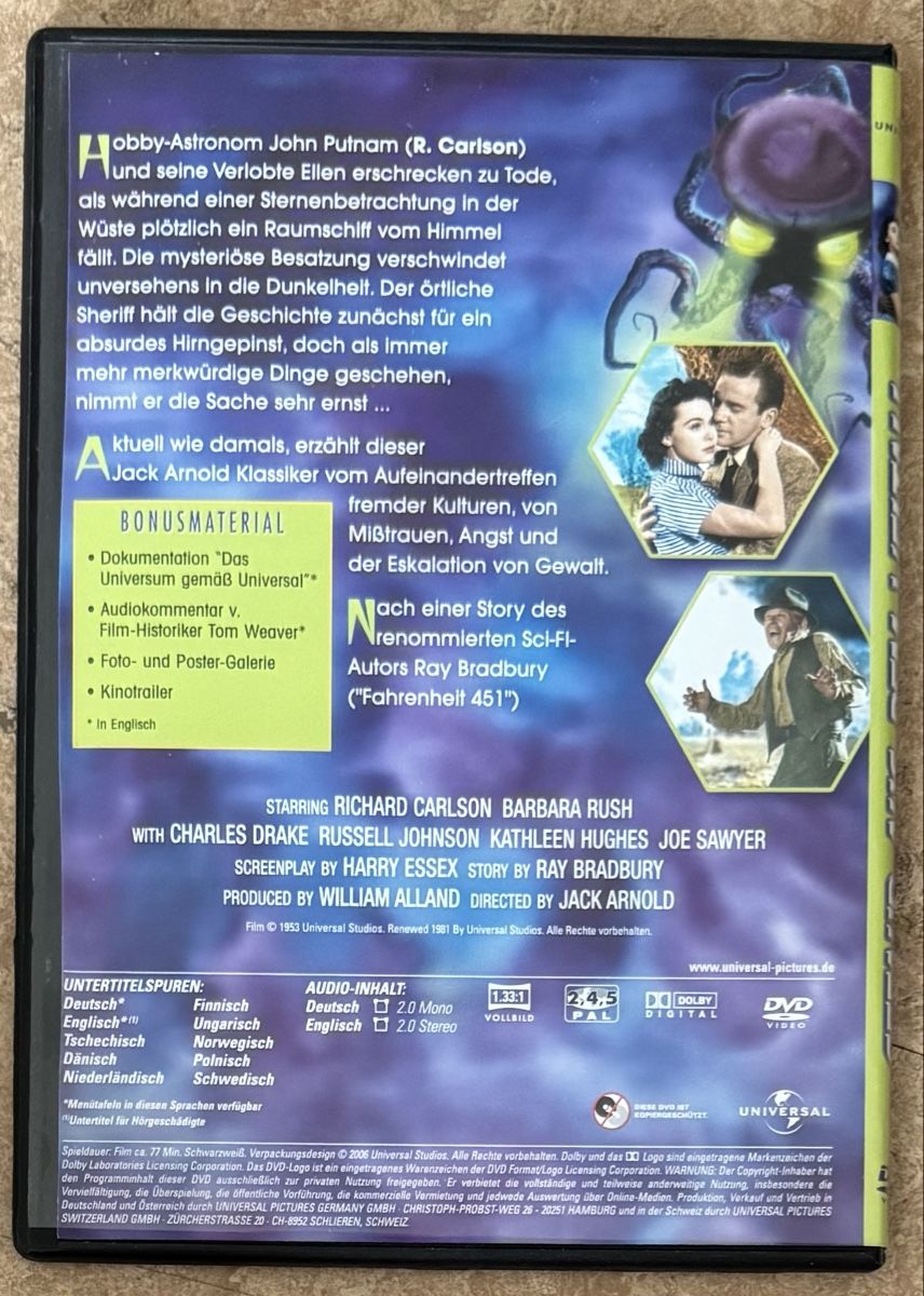 Tutti i DVDs: GEFAHR AUS DEM WELTALL  – Nuovo (secondo la descrizione) da Dietikon venduto da AndreaSch01 1