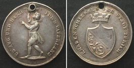 ZÜRICH KNABENSCHIESSEN Medaille o.J. (nach 1852) Silber 25mm
