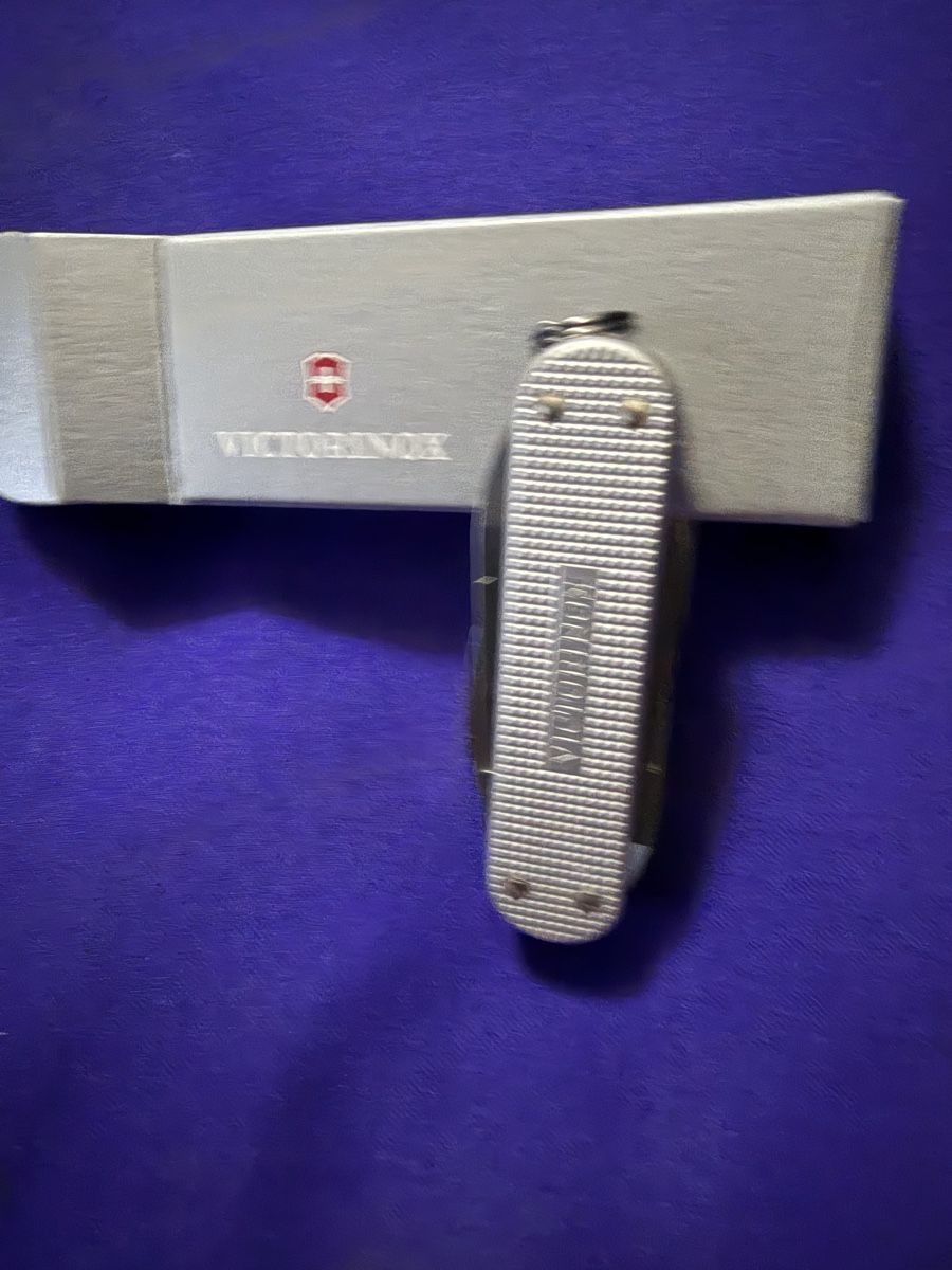 Victorinox Coltelli tascabile: Mini Champ Alox neu/ klein und fine! – Nuovo e nell'imballaggio originale da Zug venduto da specki5 5