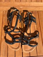 Sandalen von ZAQQ, schawarz, Grösse 40