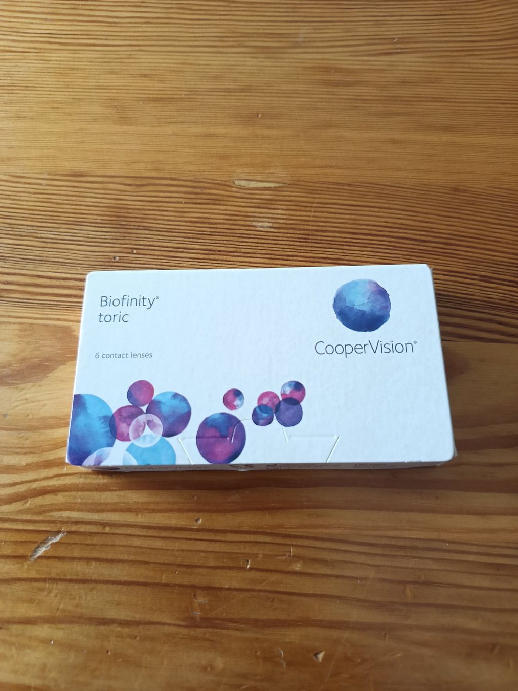 Cooper Vision Lentilles de contact: Kontaktlinsen Cooper Vision Biofinity TORIC – Neuf avec emballage d'origine à Ipsach par neon1