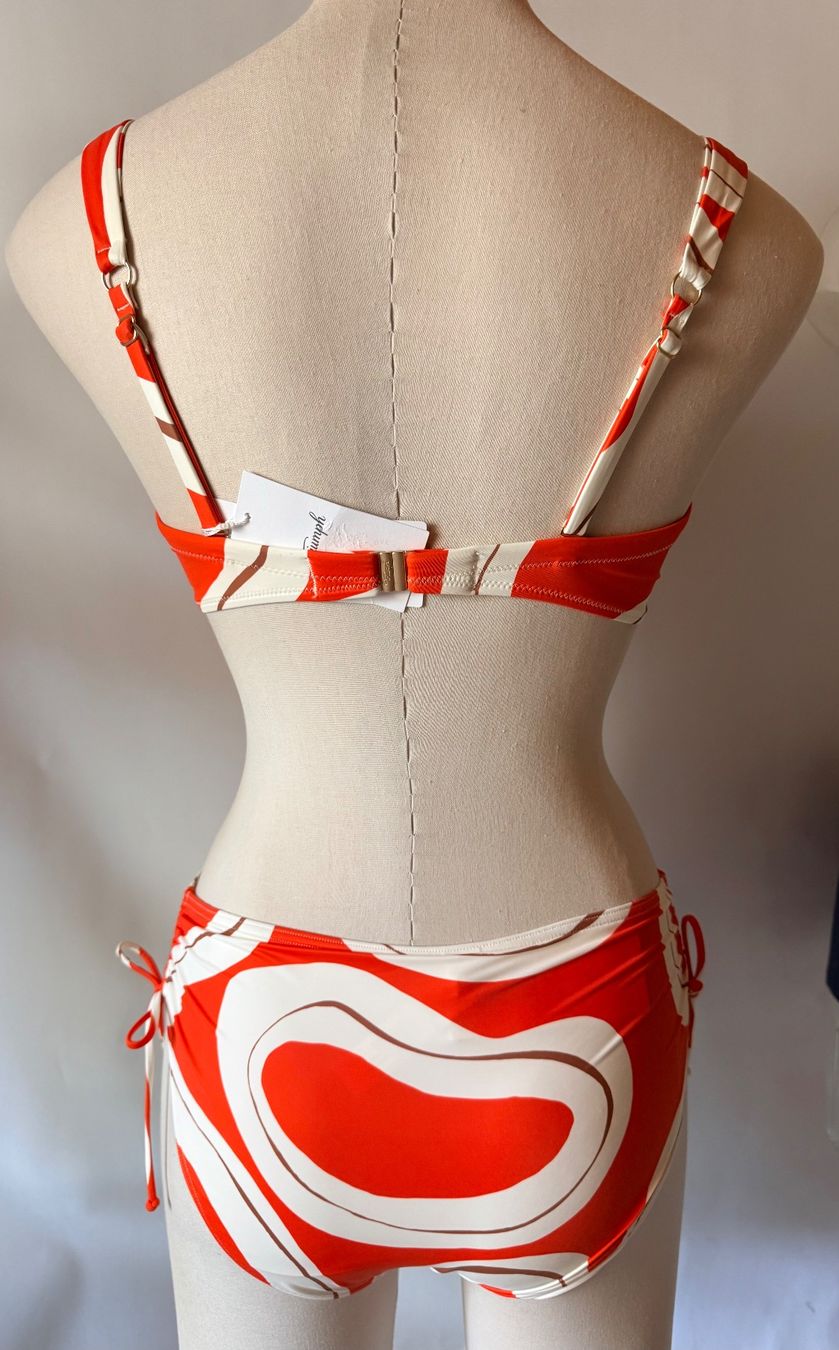Triumph Badekleider & Bikinis: TRIUMPH, Bikini SUMMER ALLURE, Grösse 40B/40, Weiss/Orange – Neu und originalverpackt aus Rudolfstetten von gst_g7xl 3