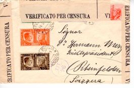 Brief, Italien Zensur