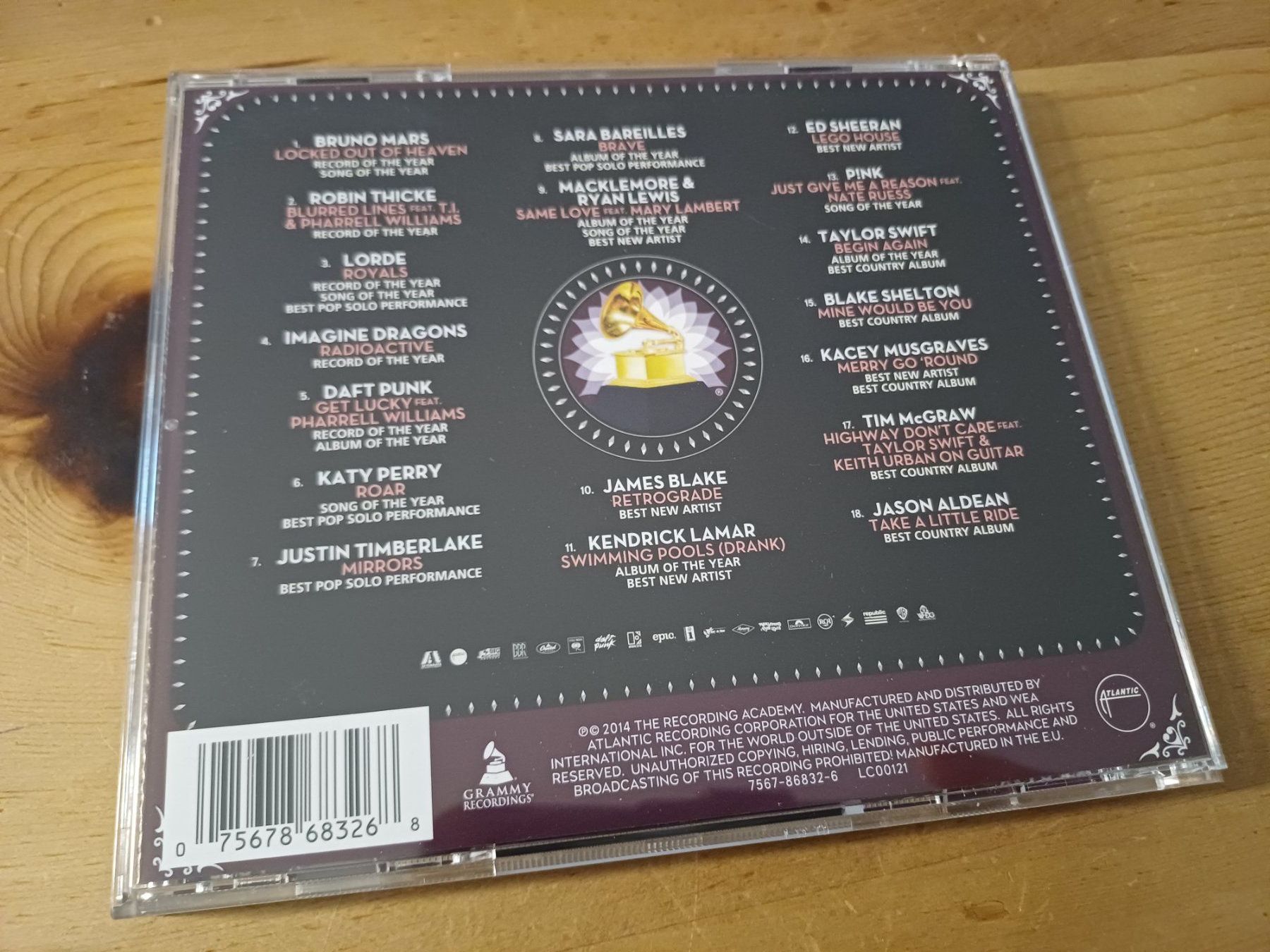 CD: 2014 Grammy Nominees – Usato da Jona venduto da Rreto71 2