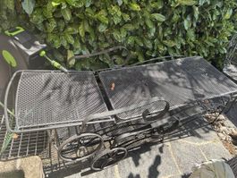 Gartenliegestuhl Metall, Abholung Tessin!