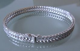 Rhodiniertes Silber 800 Armband SPEIDEL Pforzheim
