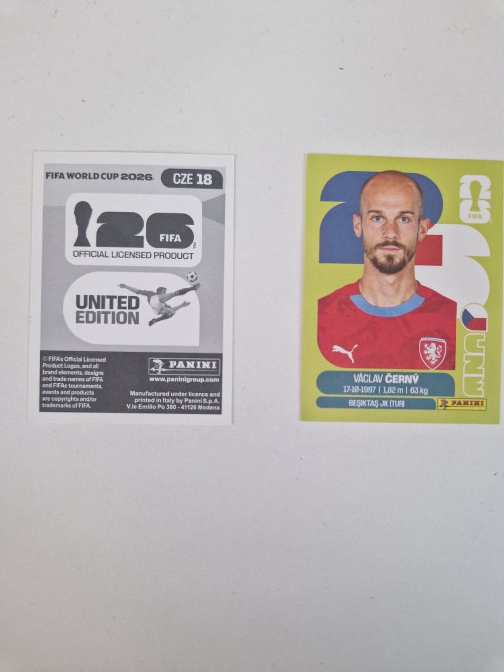 Panini Sammelbilder & Trading cards: Panini Sticker CZE18 – Neu (gemäss Beschreibung) aus Stüsslingen von white_angel86