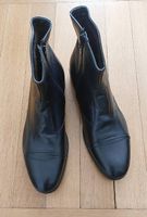 elegante Herren Stiefelette, echt Leder, Gr. 46, neu