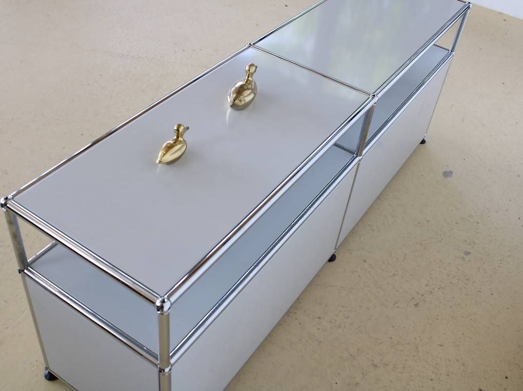Cassettiere: USM Lowboard Lichtgrau – Usato da Meinisberg venduto da atelier_TILIJA 5