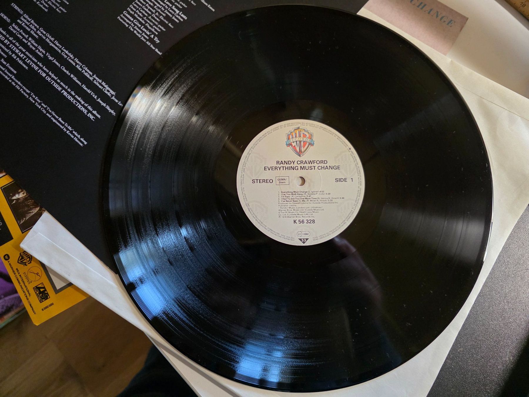Dischi in vinile: Vinyl LP : Randy Crawford - Everything must Change - 1976 – Usato da Walterswil BE venduto da Lonitti 6