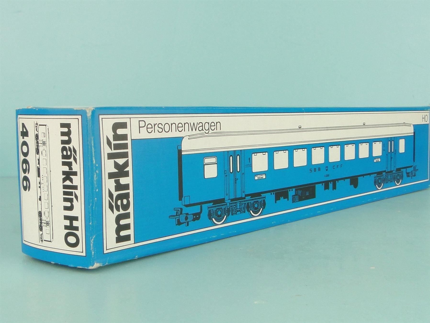 Märklin Modellini di ferrovie: Märklin 4066 SBB 1 Kl. EWII, Blech – Usato da Bülach venduto da cann11 5