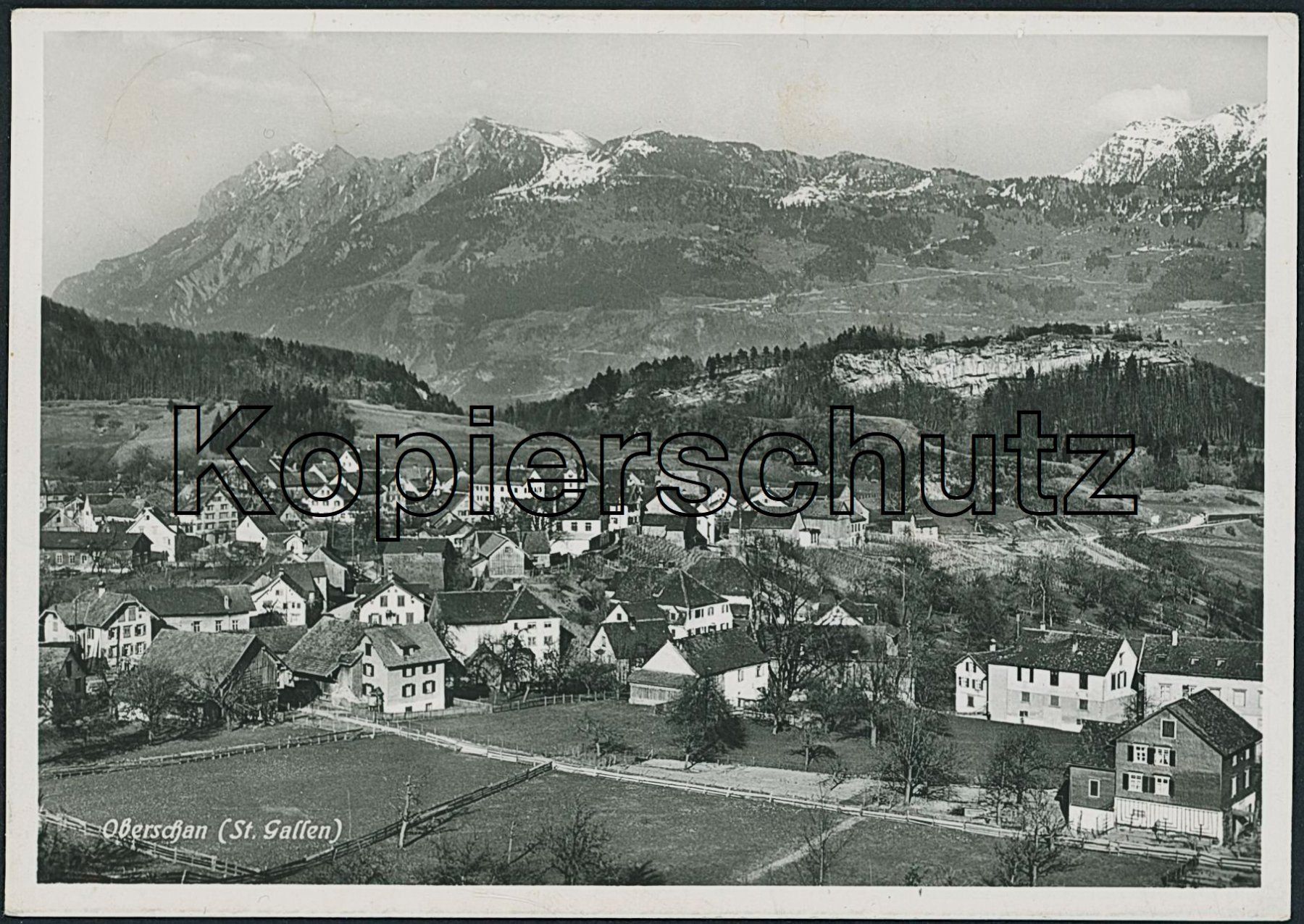 Cartoline postali: SG Oberschan - Wartau – Usato da Schindellegi venduto da leecollect