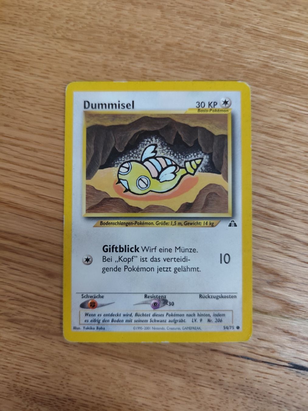 Pokémon Carte collezionabili: Pokemon Dummisel Neo Set Yukika Baba vintage – Usato da Winterthur venduto da SMOKY062