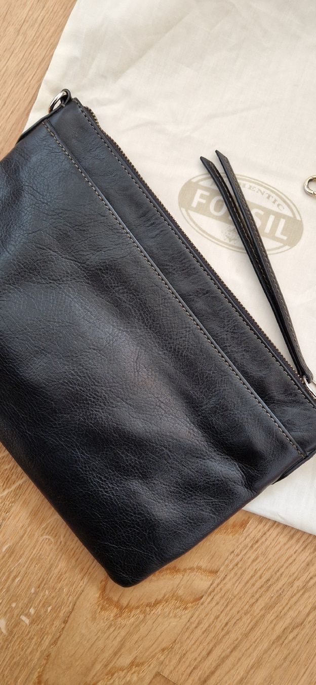 Fossil Borse da donna: Fossil Tasche Leder schwarz – Nuovo (secondo la descrizione) da Zürich venduto da c.line89 1