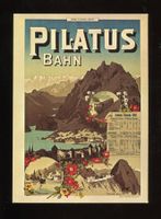 Pilatusbahn, Künstlerkarte