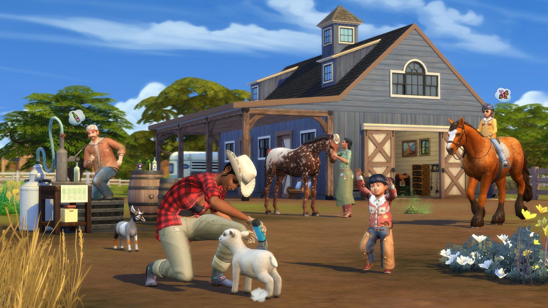 Jeux: Die Sims 4 Pferderanch-Erweiterungspack (PC Nur EA APP Code) – Neuf (Voir description) à Bad Säckingen par ms-spiele-keys 1