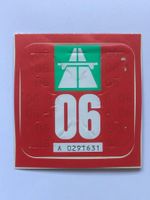 Autobahnvignette 2006