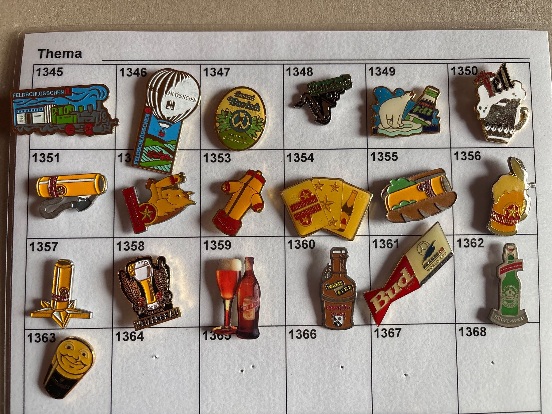 Placchette & Badge: Pins Getränke Bier – Usato da Lützelflüh-Goldbach venduto da NicoleL.