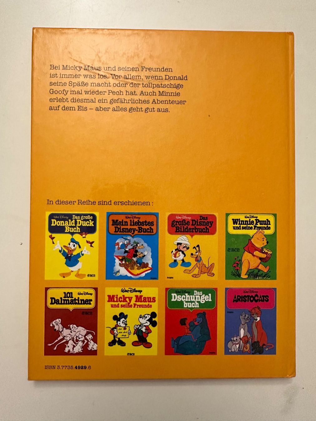 Bücher: Das grosse Micky Maus Buch Walt Disney von 1983 – Gebraucht aus Münsingen von Ganjam 2