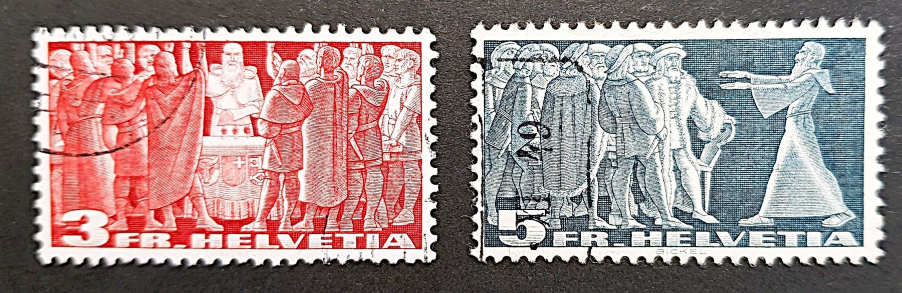 Tutti i francobolli: 1938 Ausgabe Eidg. Abstimmung – Usato da Winterthur venduto da Saba1972