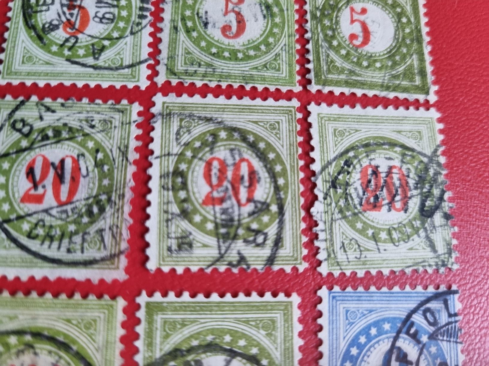 Tutti i francobolli: SAMMLUNG: PORTO-MARKEN-DIVERSE WERTE AB 1.- – Usato da Heimenschwand venduto da rog_p7h9 2