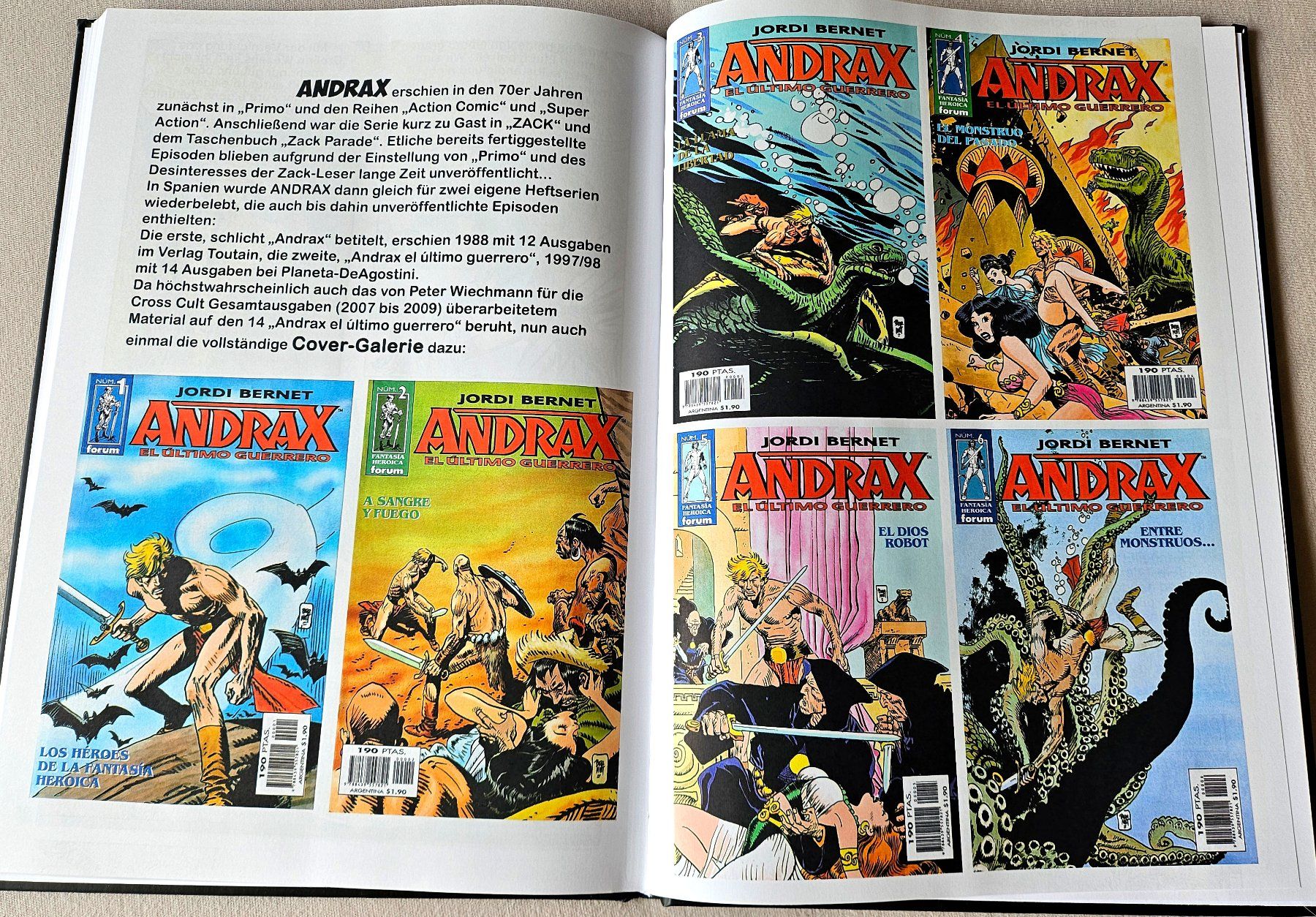 Comics: ANDRAX: Das grosse Wesen - Überarbeitet – Gebraucht aus Thun von Shame 3