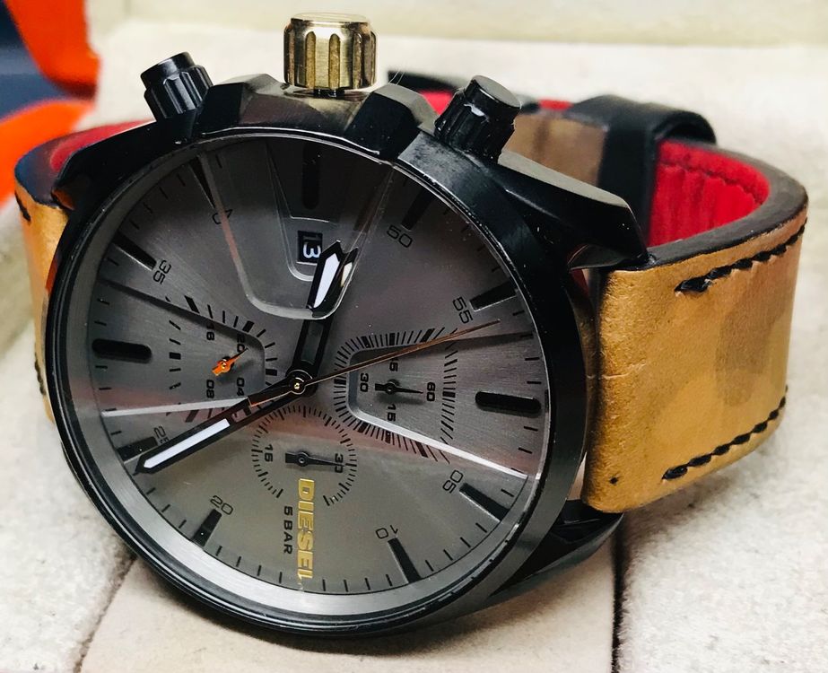DIESEL Chronograph Herrenuhr 52 mm ( Neupreis : 325 CHF ) 8