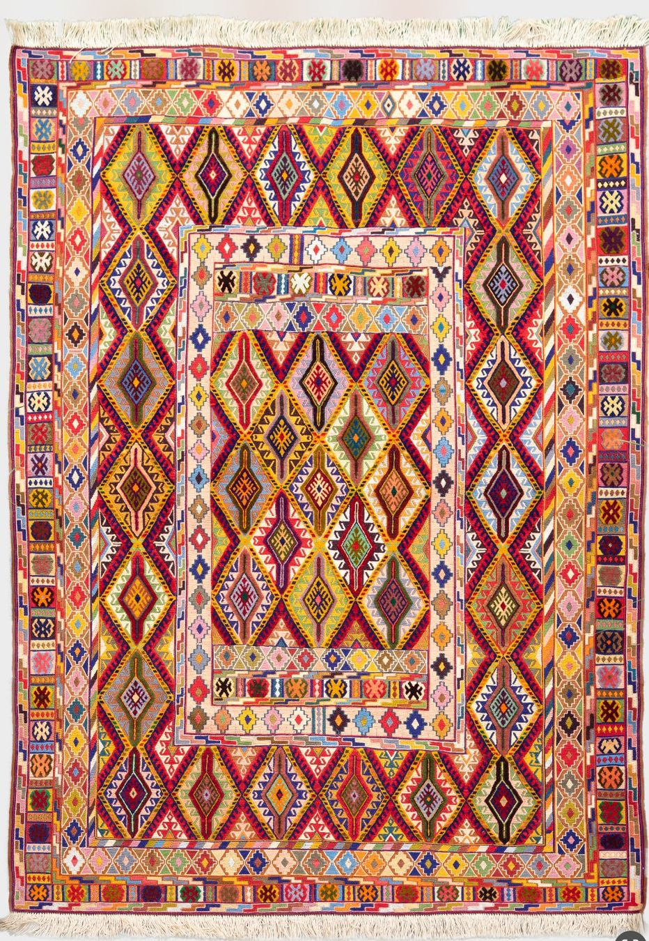 Kelim Tappeti: 200x151cm Afghan Kelim Handgemacht – Nuovo e nell'imballaggio originale da Luzern venduto da Hera.Kollektiv